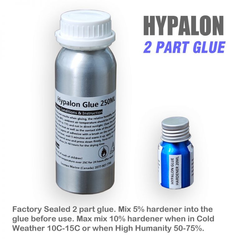 Hypalon Version Marine Grade 250ml Adhesive Kit Kay Gee Inflatable Boats