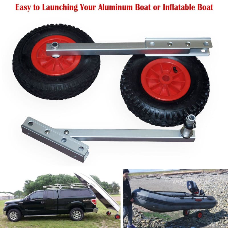 Easy-Load Boat Launching Wheels Set - Kay Gee Inflatable Boats