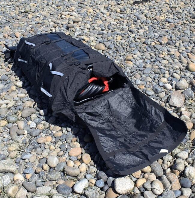 Inflatable Boat Storage Bag,Inflatable Boat Bag,Convenient Outdoor Pvc  Storage Shoulder Carry Bag For Inflatable Fishing Rubber Boat, Durable And  Waterproof Design 